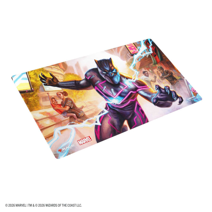 Gamegenic Magic the Gathering Marvel Super Heroes Shiny Playmat Striking Black Panther