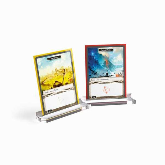 Premium Card Stands: Clear 2