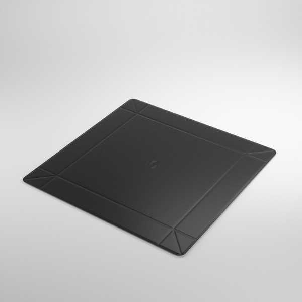 Magnetic Dice Tray Square: Black/Gray