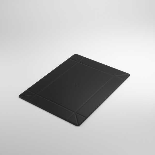 Magnetic Dice Tray Rectangular: Black/Gray 1