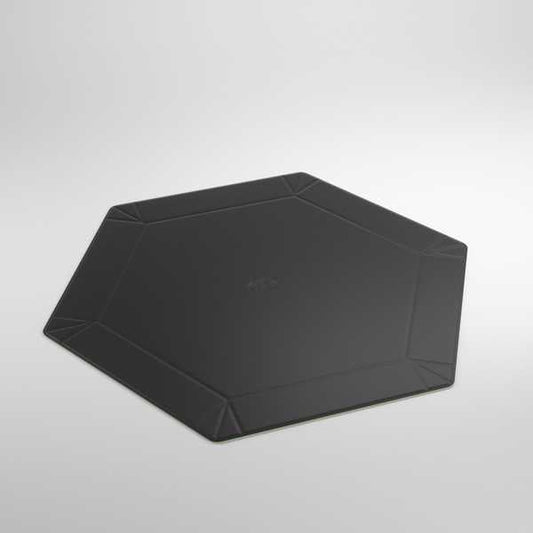 Magnetic Dice Tray Hexagonal: Black/Green 1