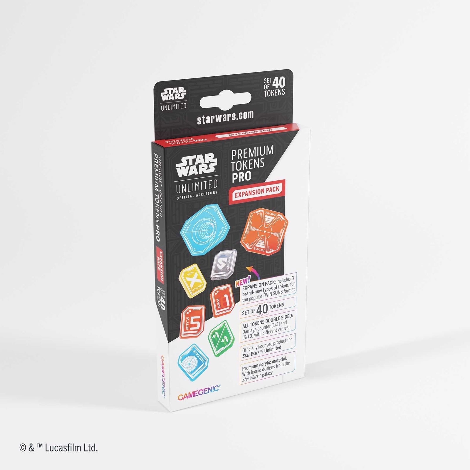 Gamegenic Star Wars Unlimited Premium Tokens PRO Expansion Pack Gaming Accessory 2