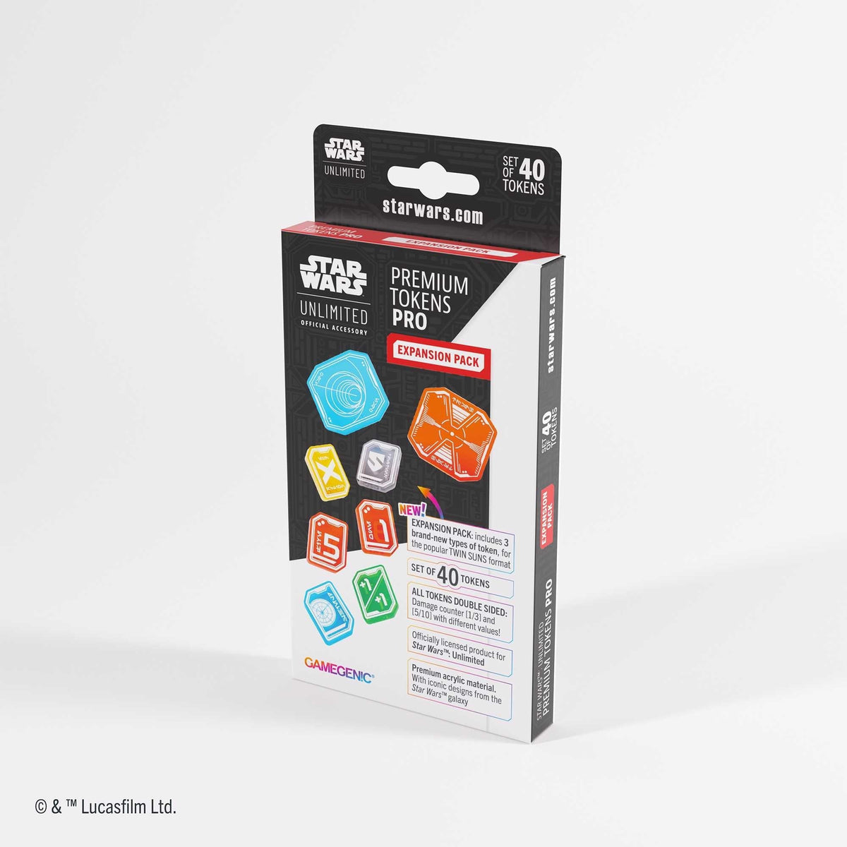 Gamegenic Star Wars Unlimited Premium Tokens PRO Expansion Pack Gaming Accessory 3