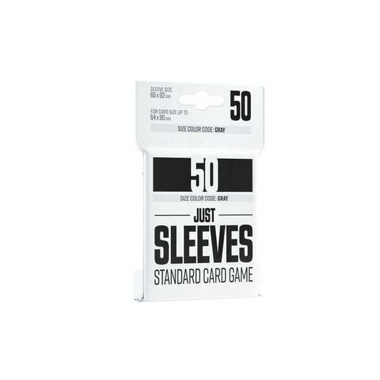 UNIT Gamegenic Just Sleeves Standard Card Game Black 50 ct Gaming Accessory 1
