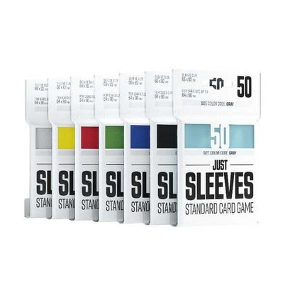 UNIT Gamegenic Just Sleeves Standard Card Game Black 50 ct Gaming Accessory 2