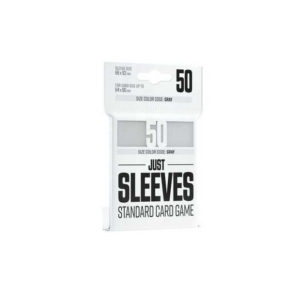 UNIT Gamegenic Just Sleeves Standard Card Game White 50 ct Gaming Accessory 1