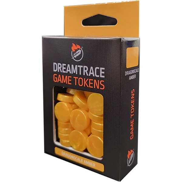 DreamTrace Gaming Tokens: Dragonscale Amber 1