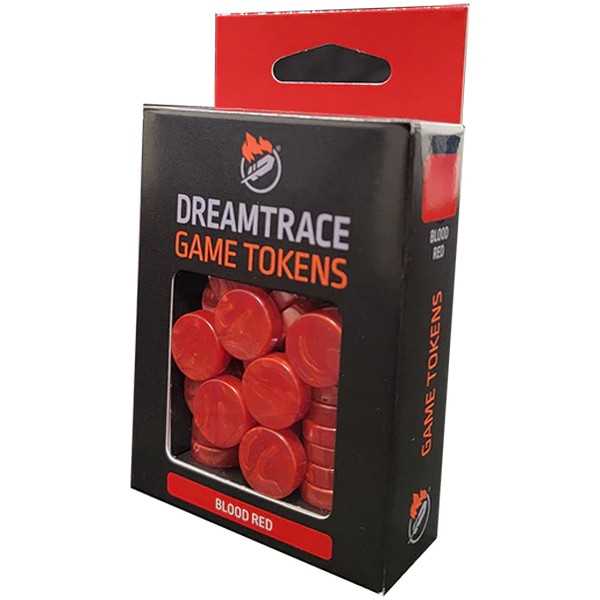 DreamTrace Gaming Tokens: Blood Red 1