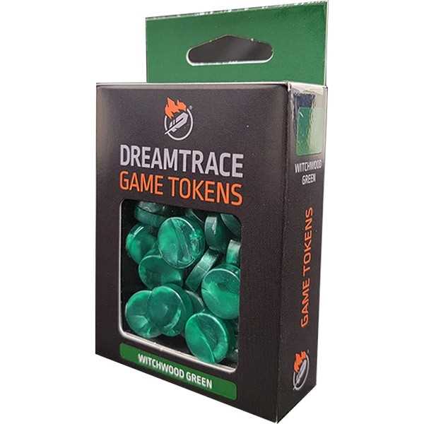 DreamTrace Gaming Tokens: Witchwood Green 1
