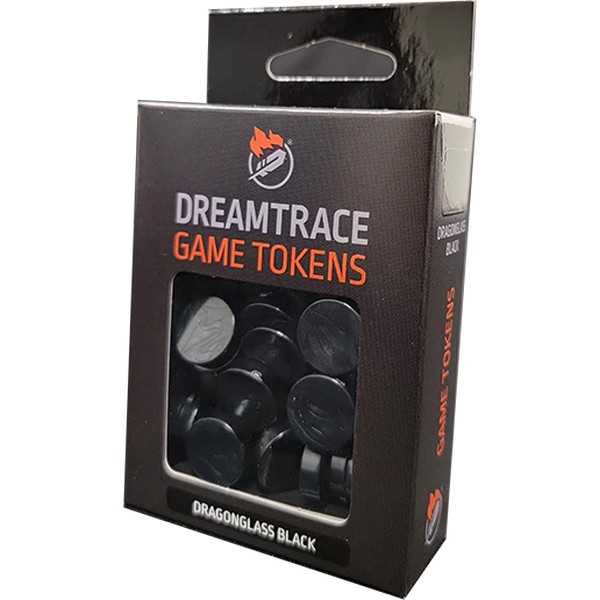 DreamTrace Gaming Tokens: Dragonglass Black 1