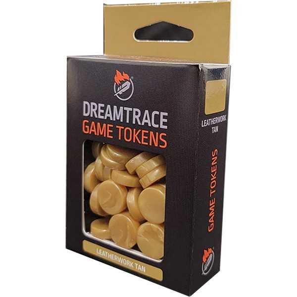 DreamTrace Gaming Tokens: Leatherwork Tan 1