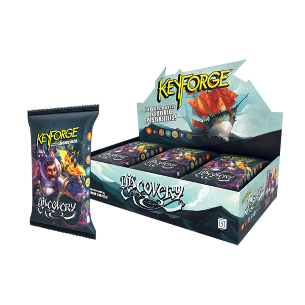 KeyForge: Discovery Archon Decks (Display) 1