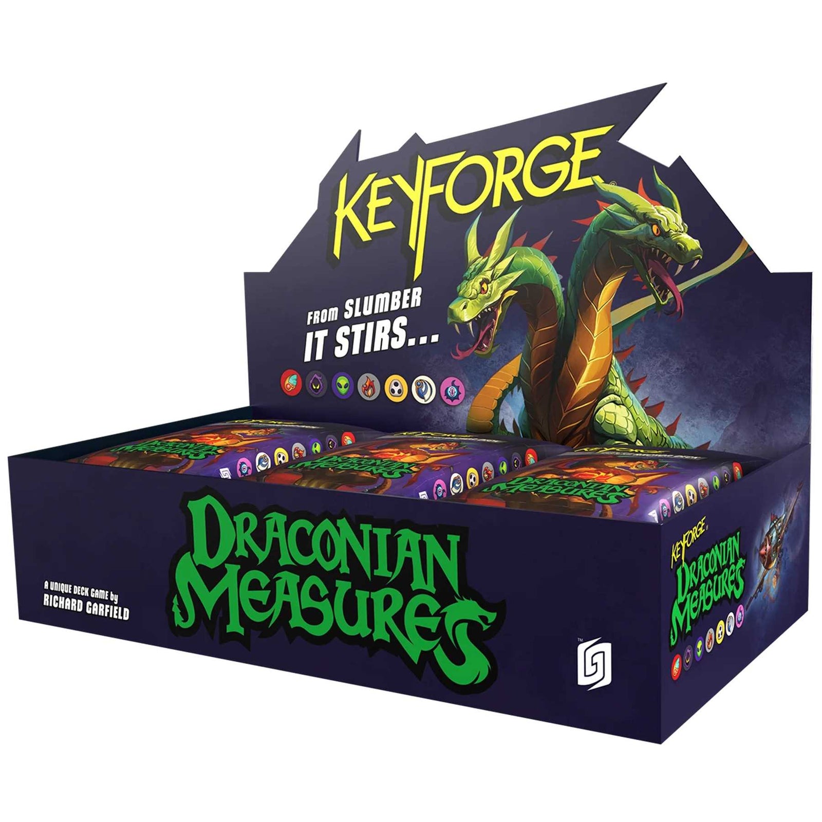 KeyForge Draconian Measures Archon Deck Display Board Game by Ghost Galaxy 1