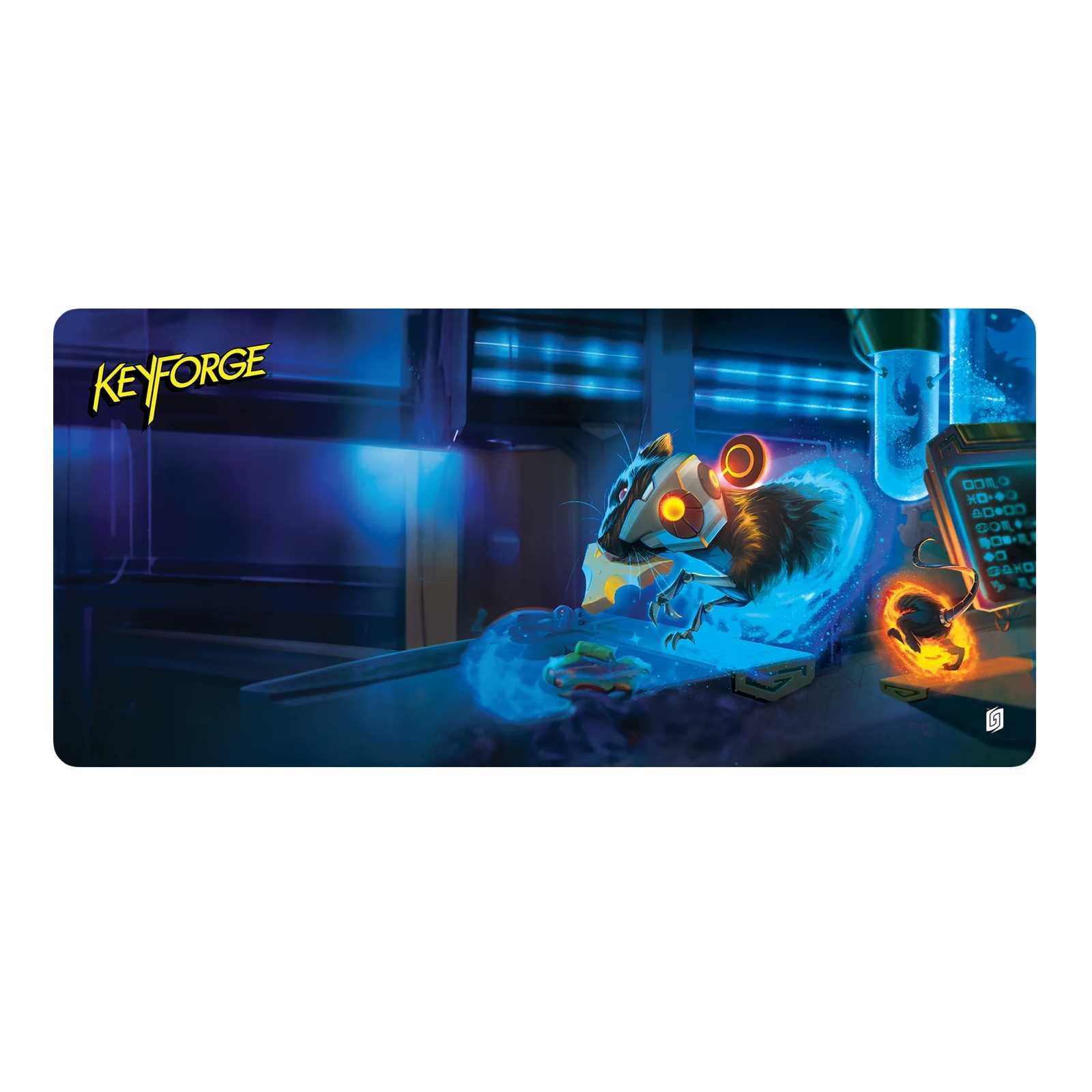 KeyForge: Logos - Quantum Mouse - Extra-Wide Playmat 1