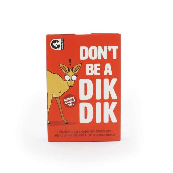 Dont Be a Dik Dik Card Game by Ginger Fox 1