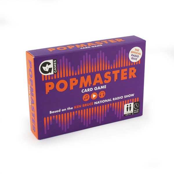 Popmaster Card Game Board Game by Ginger Fox 2