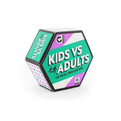 Hexagon Family Card Game Kids vs Adults Board Game by Ginger Fox 1