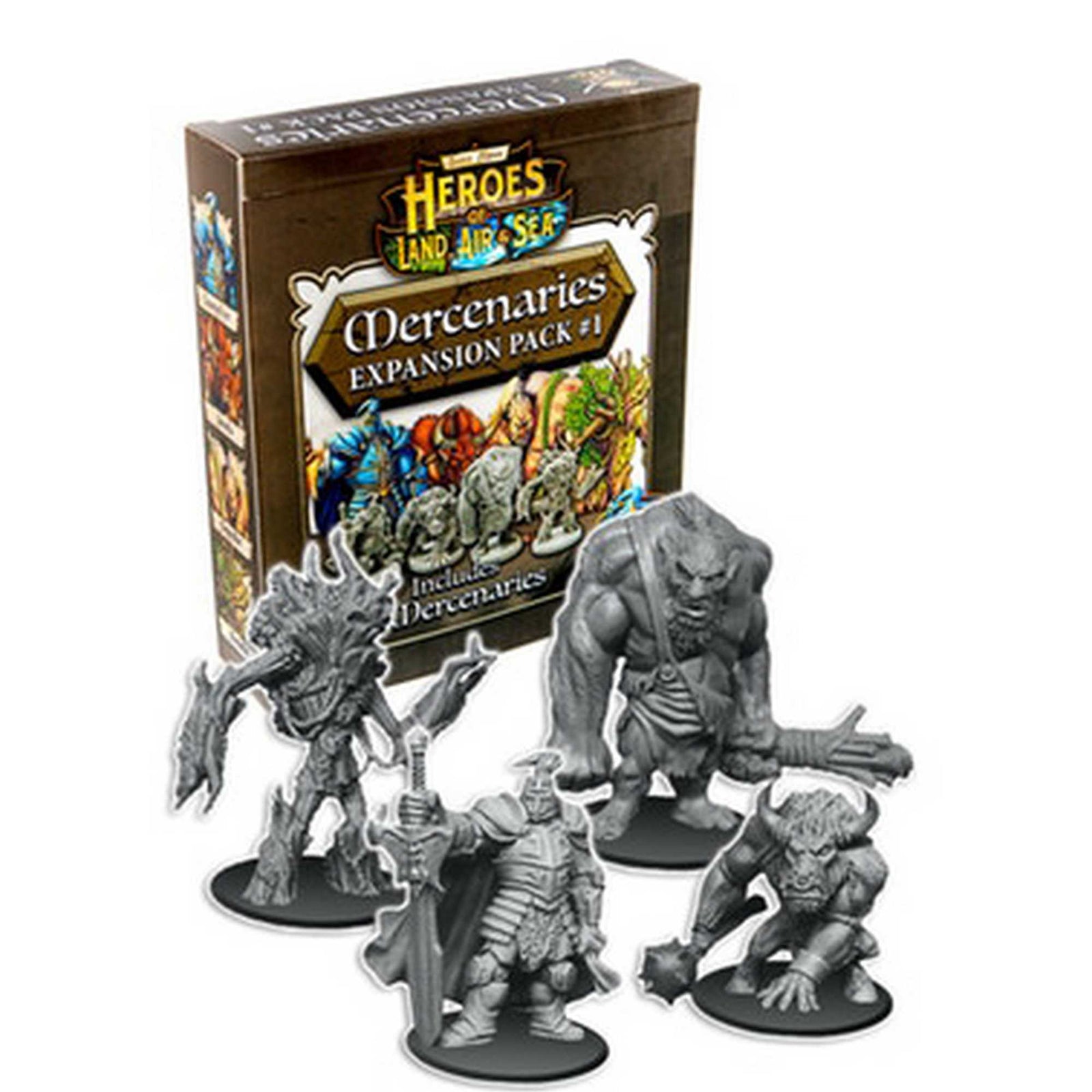 Heroes of Land, Air, & Sea: Merc Pack 1 Expansion 1