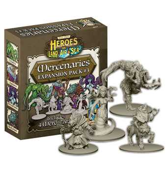 Heroes of Land, Air & Sea: Merc Pack 3 Expansion 1