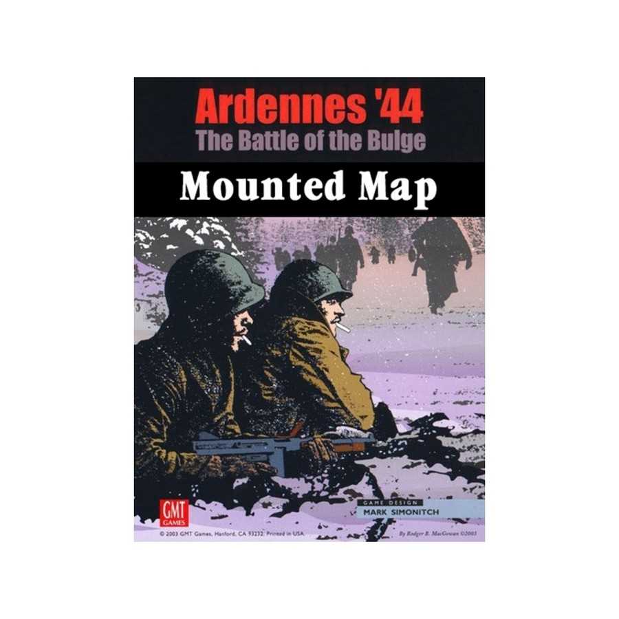Ardennes 44 4th Edition Mounted Maps Board Game by GMT 1