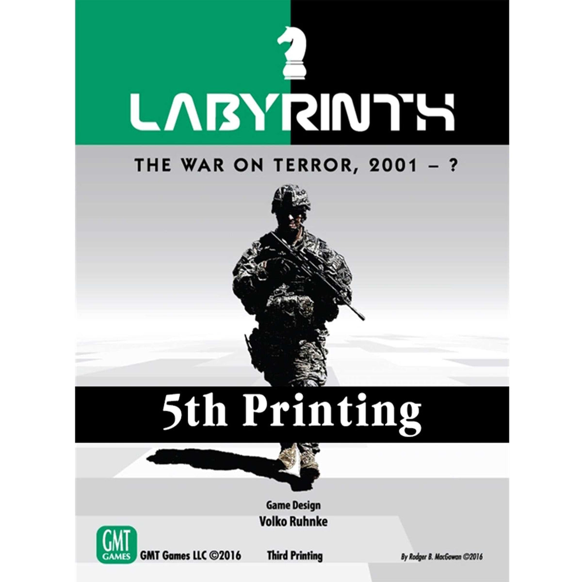 Labyrinth The War on Terror Fifth Printing Board Game by GMT 1