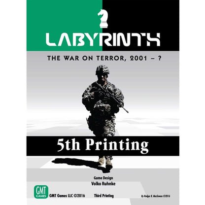 Labyrinth The War on Terror Fifth Printing Board Game by GMT 1