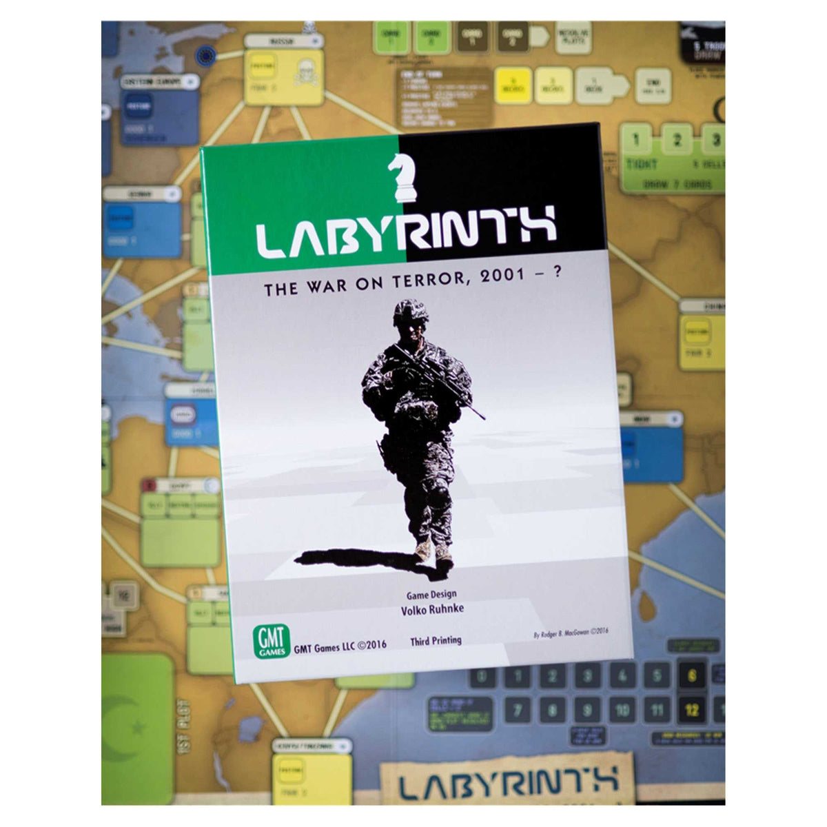 Labyrinth The War on Terror Fifth Printing Board Game by GMT 2