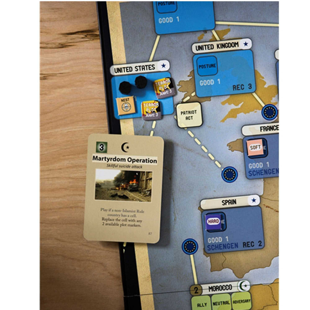 Labyrinth The War on Terror Fifth Printing Board Game by GMT 4