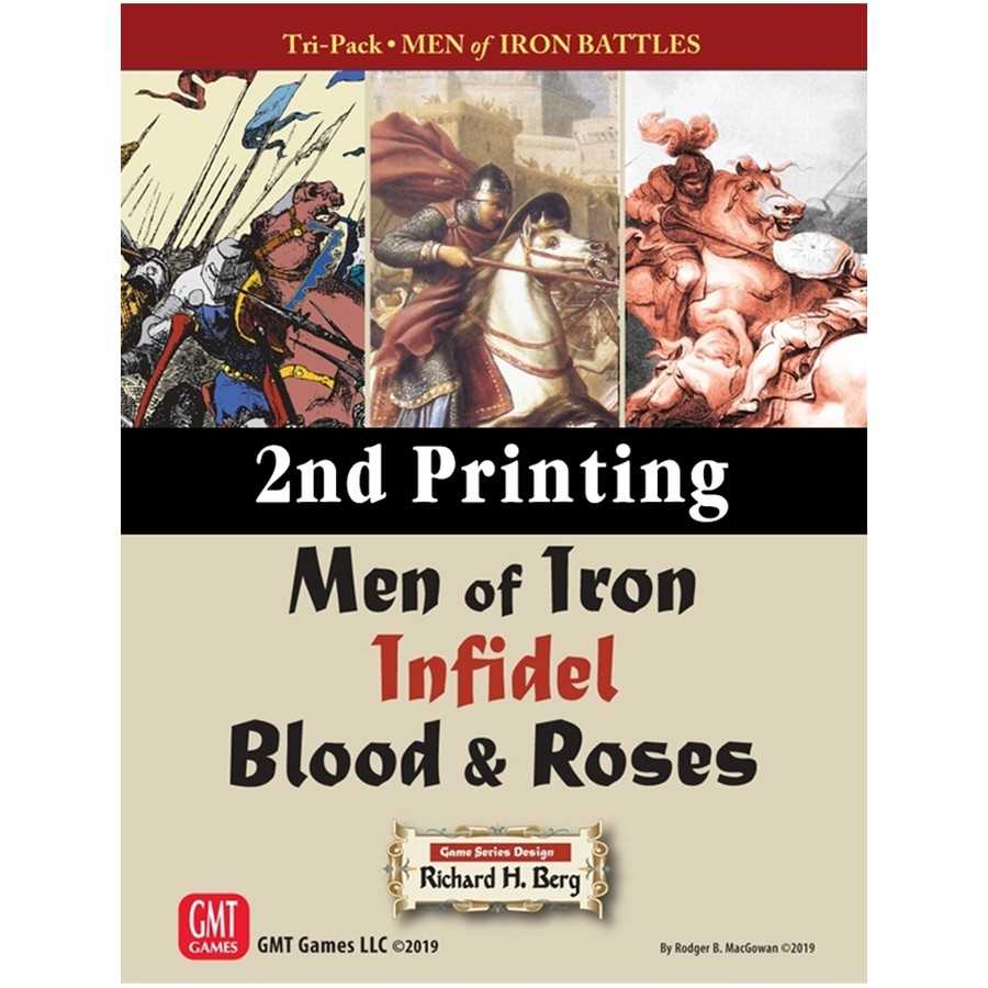 Men of Iron Tri Pack 2nd Printing Board Game by GMT 1