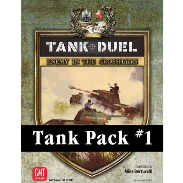 Tank Duel Tank Pack 1 Board Game by GMT Games 1