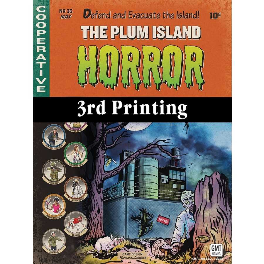 The Plum Island Horror 3rd Printing Board Game by GMT 1