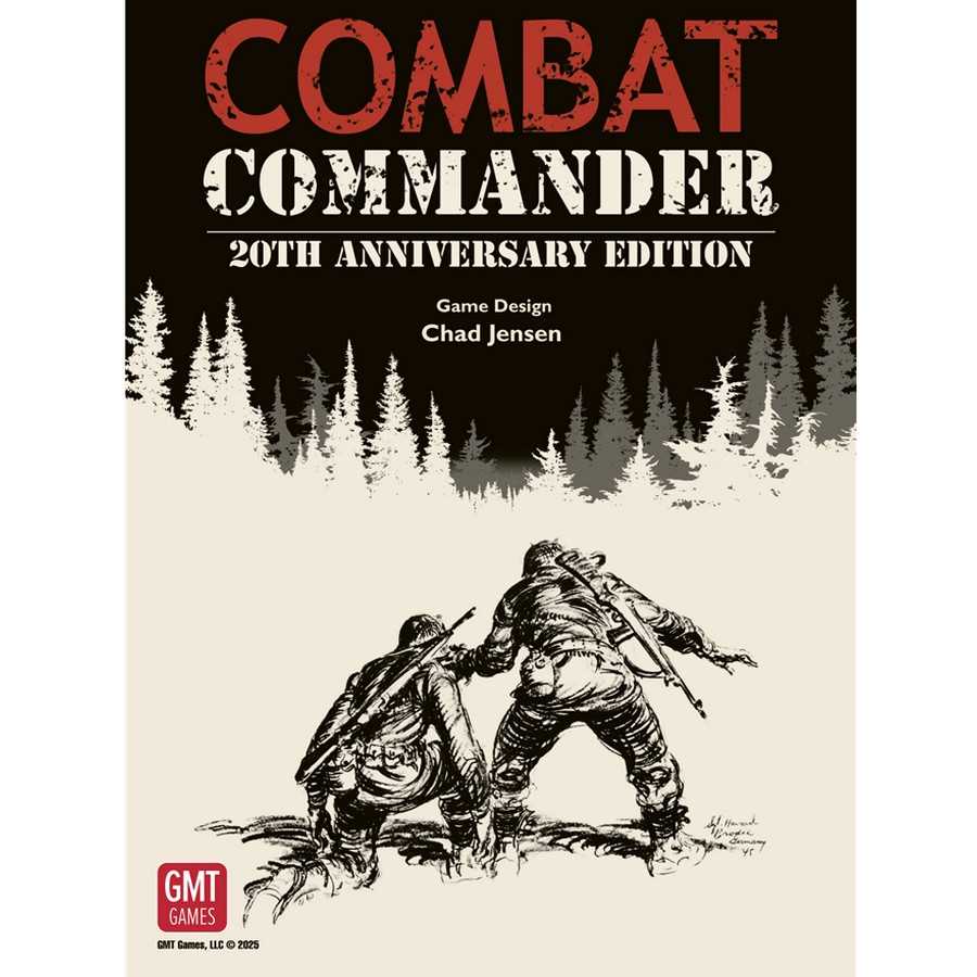 Combat Commander Europe Mediterranean 20th Anniversary Edition Board Game by GMT 1