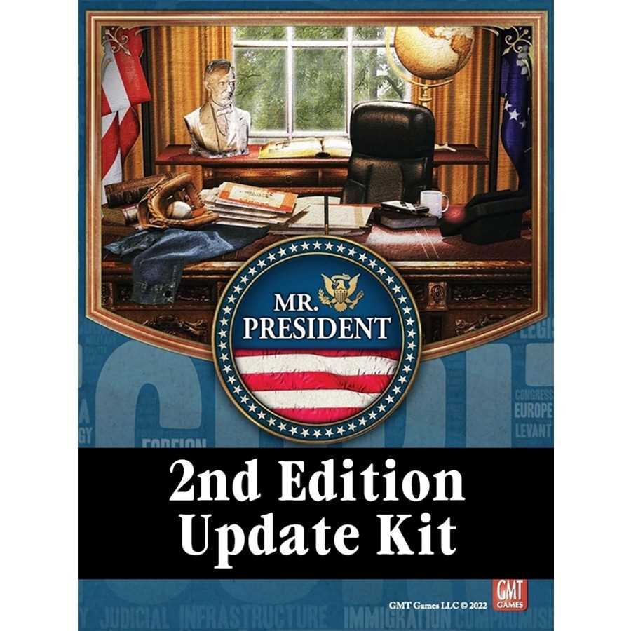 Mr President The American Presidency 2001 2020 2nd Edition Update Kit Board Game by GMT 1