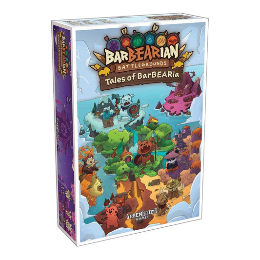 Barbearrian Battlegrounds Tales of Barbearia Board Game 1
