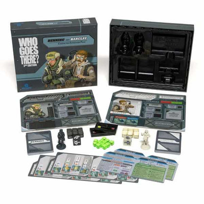 Who Goes There Barclay and Benning Expansion Board Game 2
