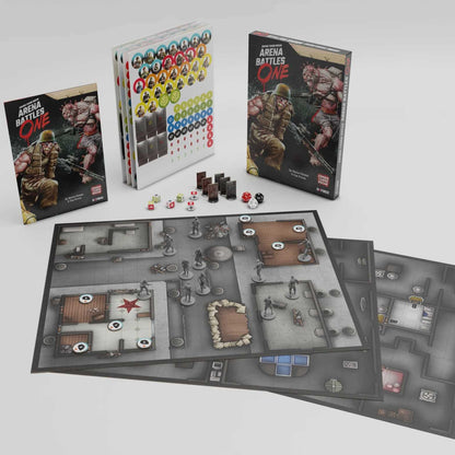 Zombie Tango Oscar Arena Battles One Board Game by Raybox 1