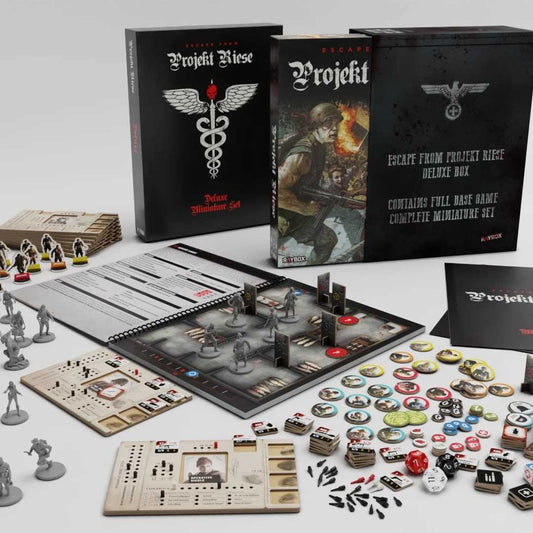 Escape from Projekt Riese Deluxe Set Board Game by Raybox 1