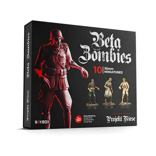 Escape from Projekt Riese Beta Zombies Miniatures Set Board Game by Raybox 1