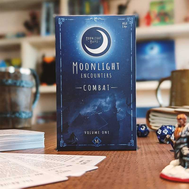 Moonlight Encounters Combat Board Game by Loot Tavern Publishing 1