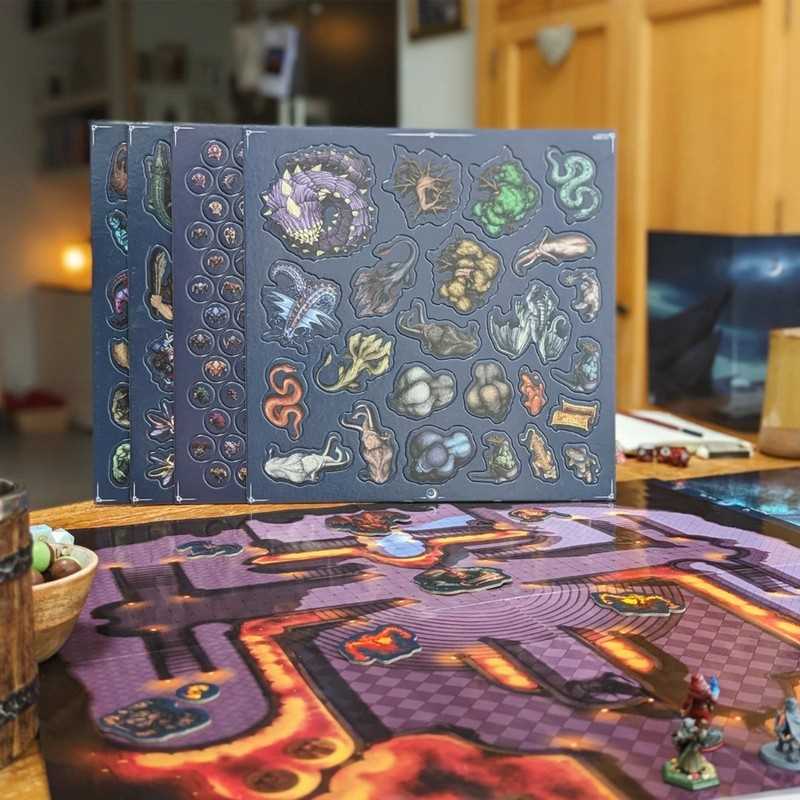 Monster Tokens 1 Board Game by Loot Tavern Publishing 1