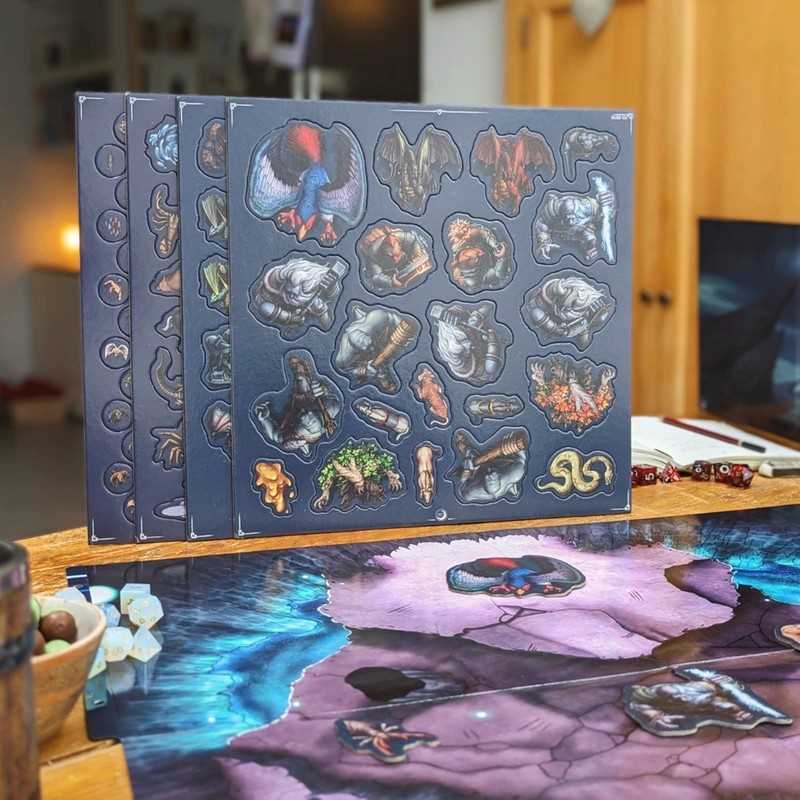 Monster Tokens 2 Board Game by Loot Tavern Publishing 1