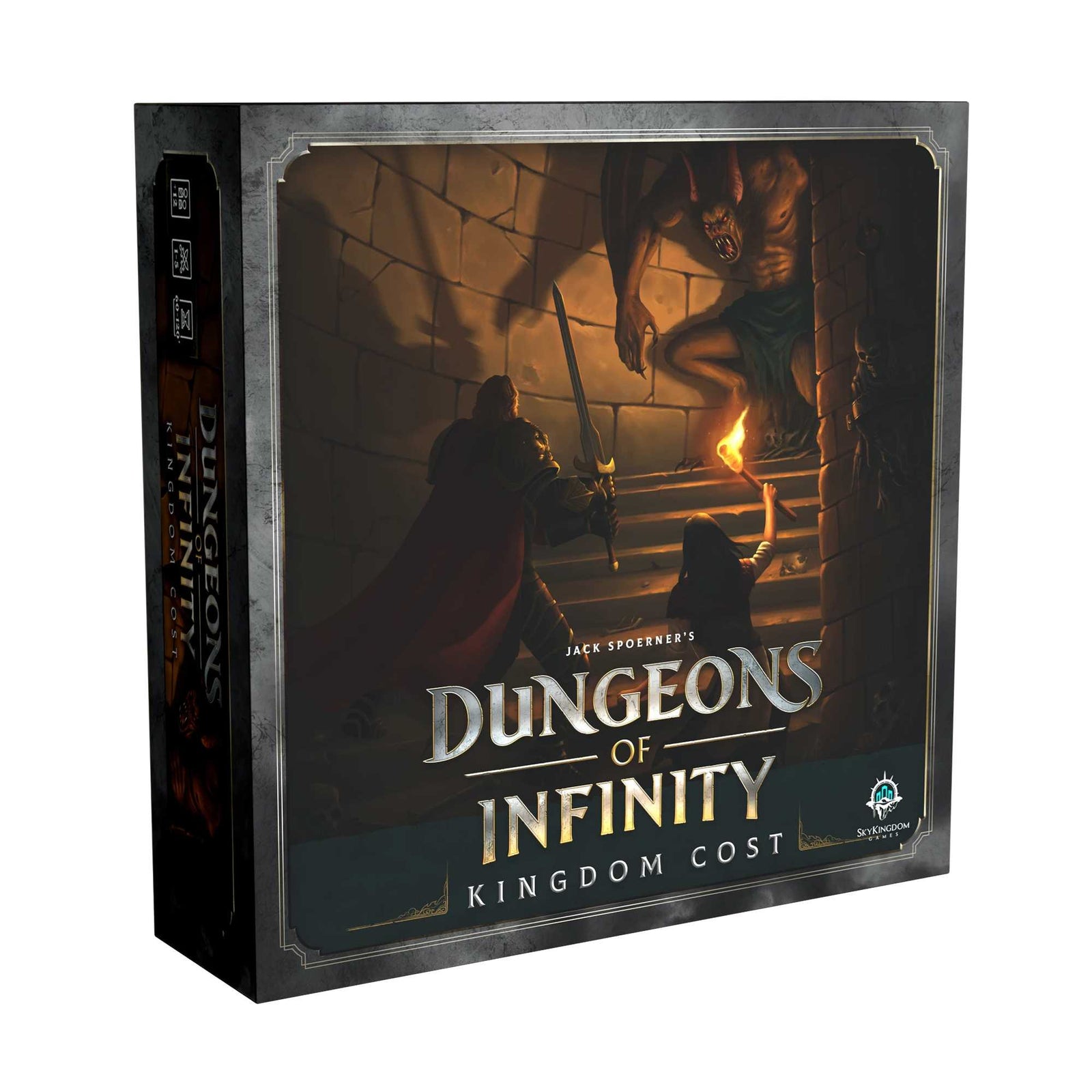Kingdom Cost Dungeons of Infinity Expansion Board Game by Sky Kingdom 1
