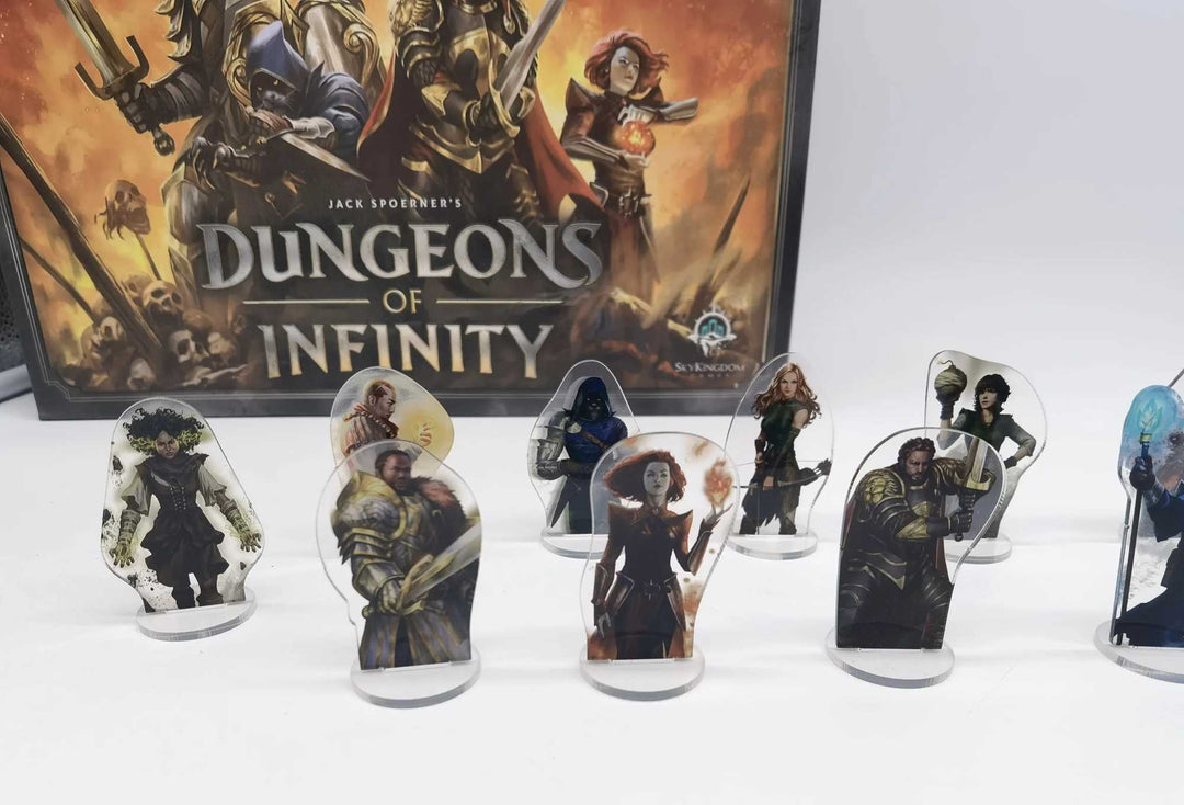 Dungeons of Infinity Standees Version Bundle Board Game by Sky Kingdom 4