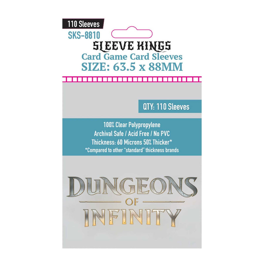 Sleeve Kings Dungeons of Infinity Sleeve Pack Board Game by Sky Kingdom 1