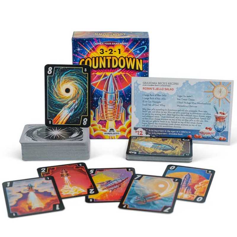 3 2 1 Countdown Card Game