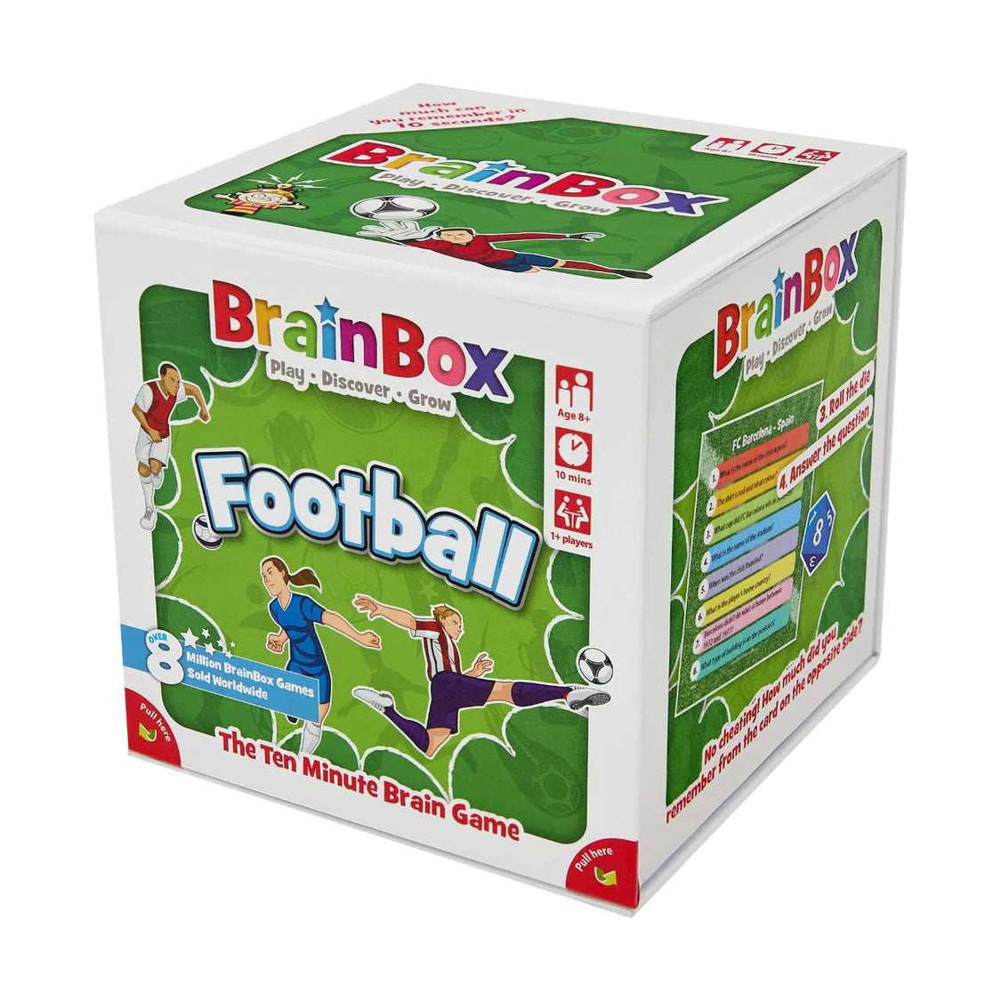 BrainBox Football Refresh 2022 Board Game by Bezzerwizzer