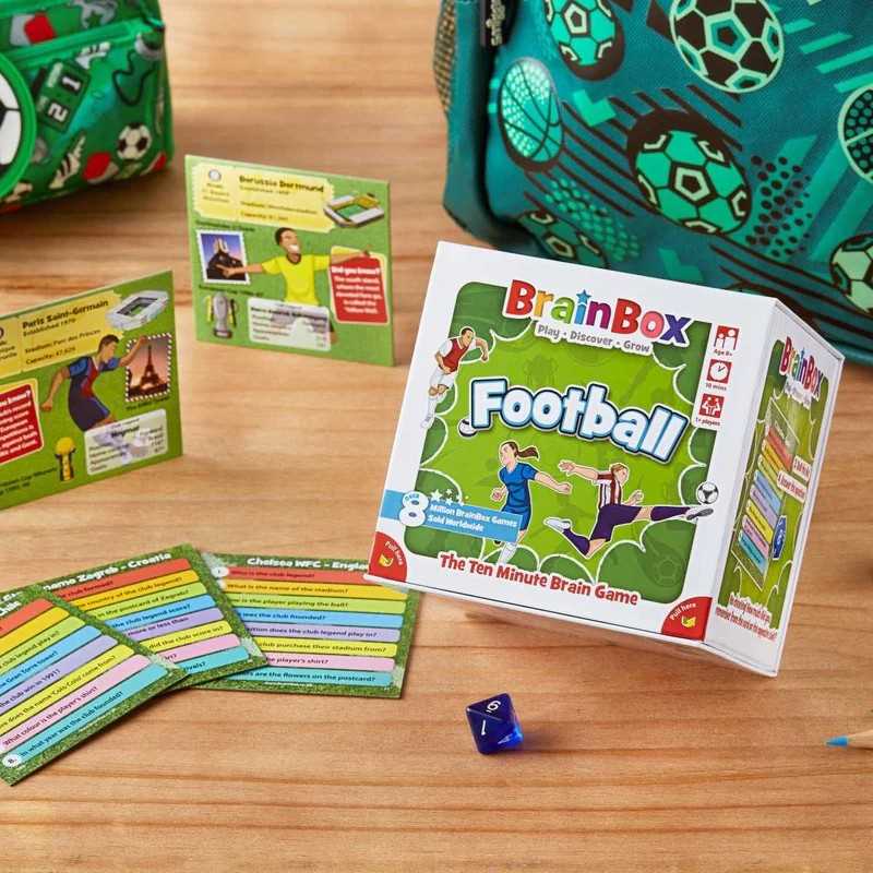 BrainBox Football Refresh 2022 Board Game by Bezzerwizzer