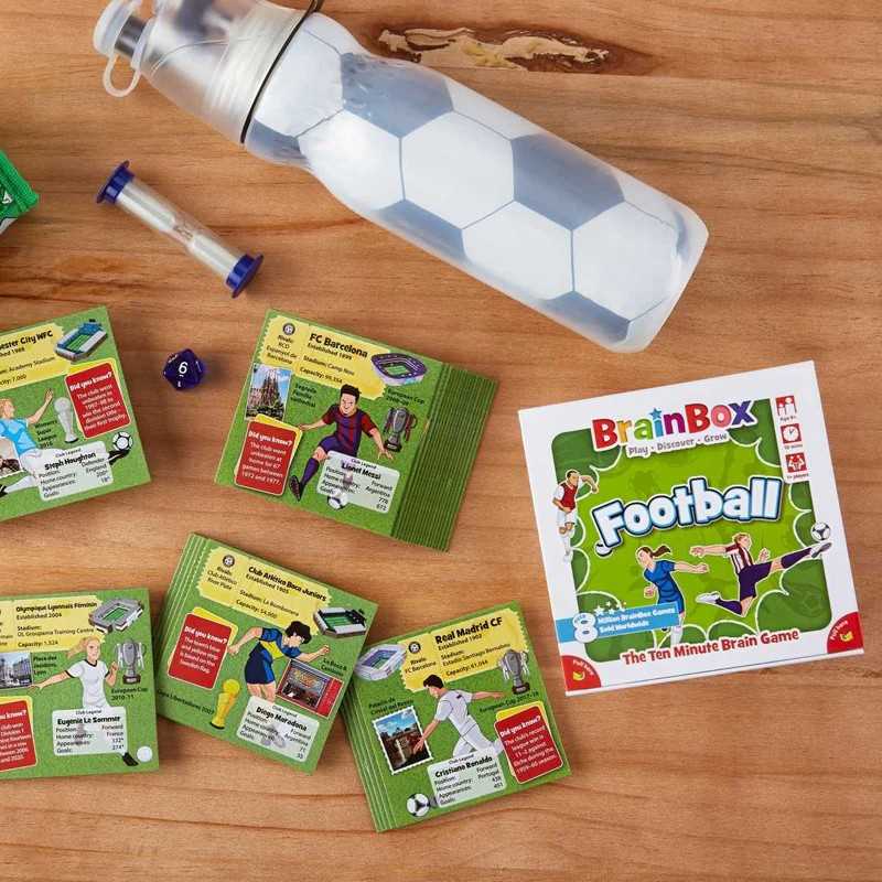 BrainBox Football Refresh 2022 Board Game by Bezzerwizzer