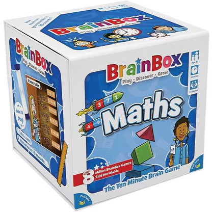 BrainBox Maths Refresh 2022 Board Game by Bezzerwizzer 1