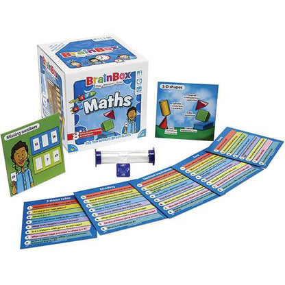 BrainBox Maths Refresh 2022 Board Game by Bezzerwizzer 2